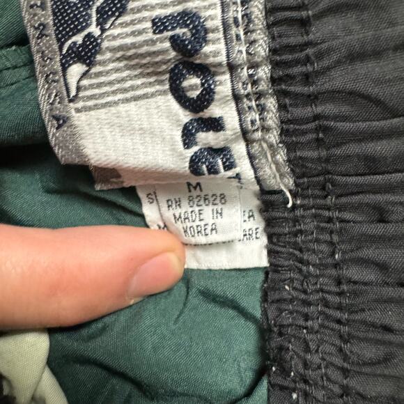South Pole Y2K Vintage Green White Black Windbreaker Pants - Picture 4 of 5